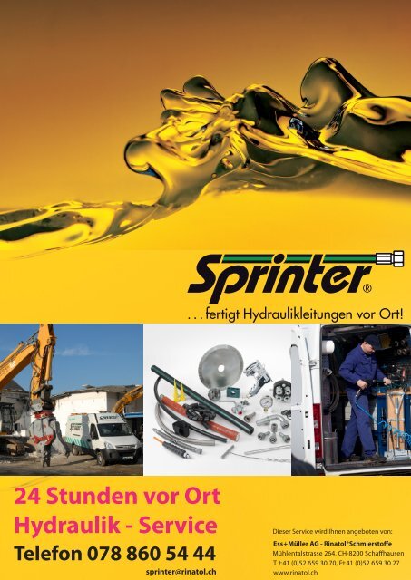 Sprinter Servcie 2015 flyer