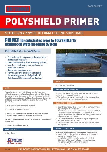 POLYSHIELD PRIMER