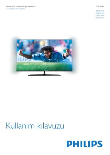 Philips 7900 series TV UHD 4K Androidâ¢ Ultra Slim - Istruzioni per l'uso - TUR