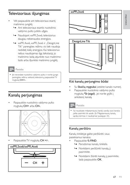 Philips 4000 series TV LCD - Istruzioni per l'uso - LIT