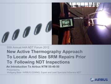 New Active Thermography Approach To Locat And Size SRM Repairs ...