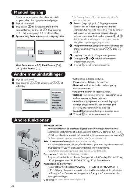 Philips TV - Istruzioni per l'uso - SWE