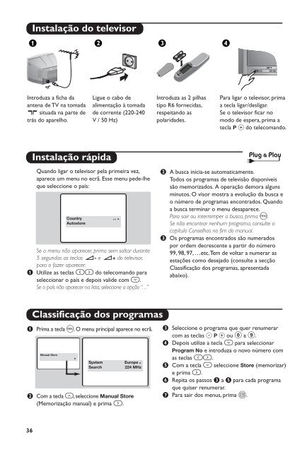 Philips TV - Istruzioni per l'uso - SWE