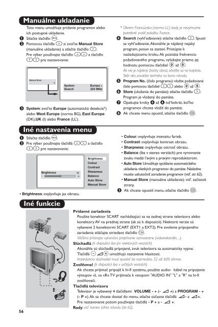 Philips TV - Istruzioni per l'uso - SWE