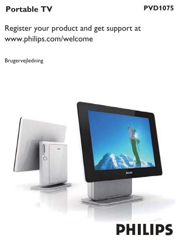 Philips TV portatile - Istruzioni per l'uso - DAN