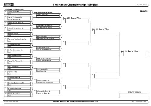 The Hague Championship - Singles