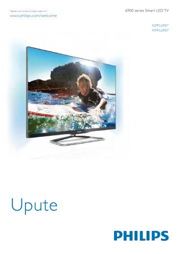 Philips 6900 series Smart TV LED - Istruzioni per l'uso - HRV