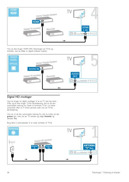 Philips 9000 series Smart TV LED - Istruzioni per l'uso - DAN