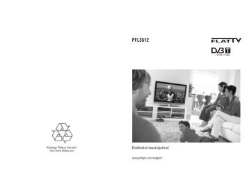 Philips Flat TV Widescreen - Istruzioni per l'uso - EST