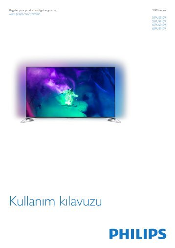 Philips 9100 series TV UHD 4K Androidâ¢ Razor Slim - Istruzioni per l'uso - TUR