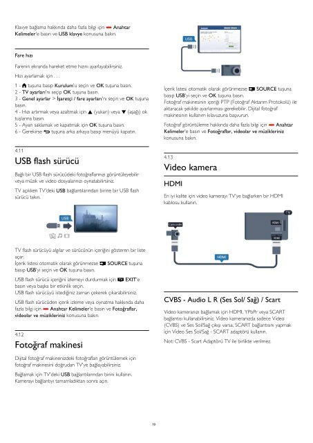 Philips 4000 series TV LED - Istruzioni per l'uso - TUR