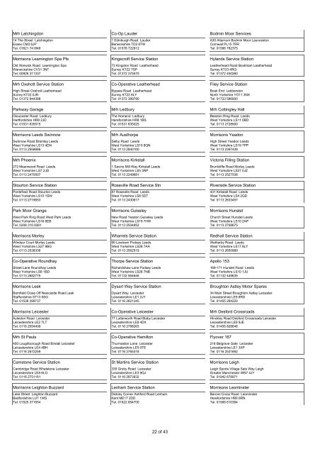 Diesel Direct Fuel Card SITE NETWORK GUIDE