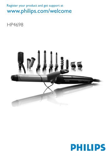 Philips Multi-styler - Istruzioni per l'uso - ZHT