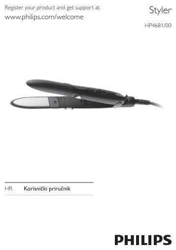 Philips SalonStraight Freestyle Multi-styler - Istruzioni per l'uso - HRV