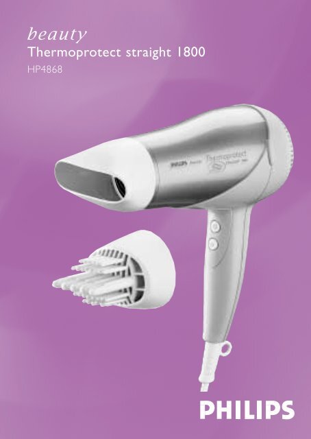 Philips Asciugacapelli - Istruzioni per l'uso - NOR