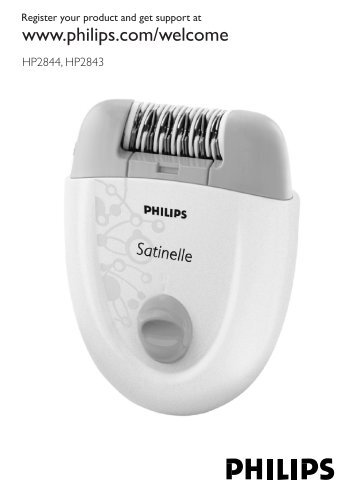 Philips Epilatore - Istruzioni per l'uso - SWE