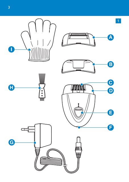 Philips Satinelle Epilatore - Istruzioni per l'uso - RUS