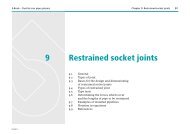 9 Restrained socket joints