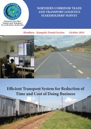 Efficient Transport System for Reduction of Time and Cost of Doing Business