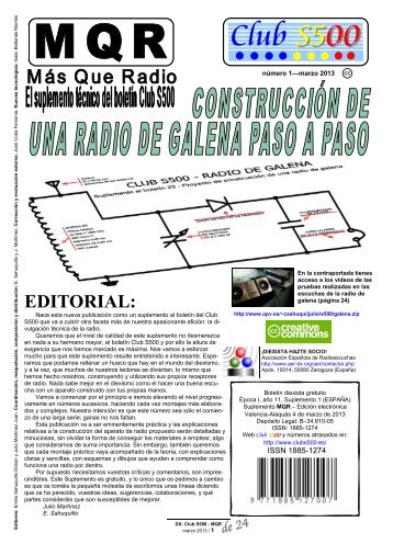 Club S 500. Suplemento 1