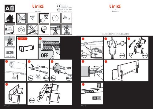 Philips Lirio Applique - Guida rapida - FIN