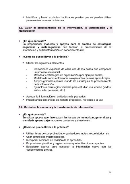 Diseño Universal para el Aprendizaje (DUA)