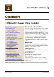 Oscillators 04 - Learn About Electronics