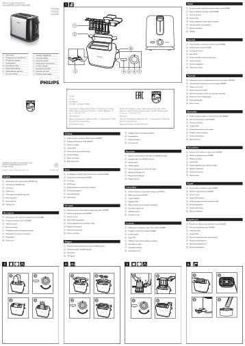Philips Tostapane - Istruzioni per l'uso - RON