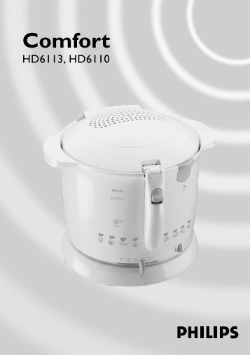 Philips Friggitrice elettrica - Istruzioni per l'uso - ITA