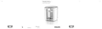 Philips Friggitrice - Istruzioni per l'uso - SLK