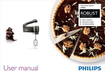 Philips Robust Collection Mixer - Istruzioni per l'uso - UKR