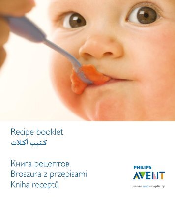 Philips EasyPappa 2 in 1 Philips Avent - Libretto delle ricette - ZHS