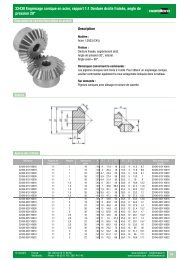 22430 Engrenage conique en acier, rapport 1:1 Denture ... - norelem