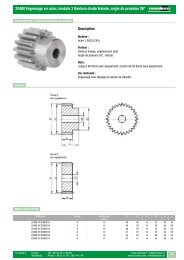 22400 Engrenage en acier module 3 Denture droite fraisée angle de pression 20°