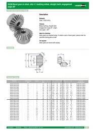 22430 Bevel gears in steel, ratio 1:1 toothing milled ... - norelem