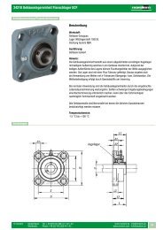 24210 Gehäuselagereinheit Flanschlager UCF