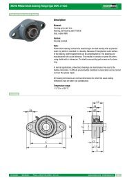 24215 Pillow block bearing flange type UCFL 2-hole