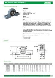 24200 Pillow block bearing pedestal type UCP