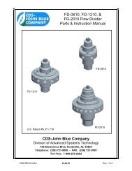 Exact-Flow Product Manual - CDS-John Blue