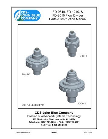 Exact-Flow Product Manual - CDS-John Blue