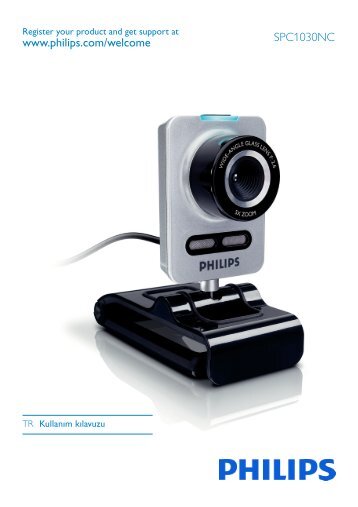 Philips Webcam - Istruzioni per l'uso - TUR