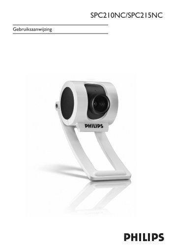 Philips Webcam - Istruzioni per l'uso - NLD