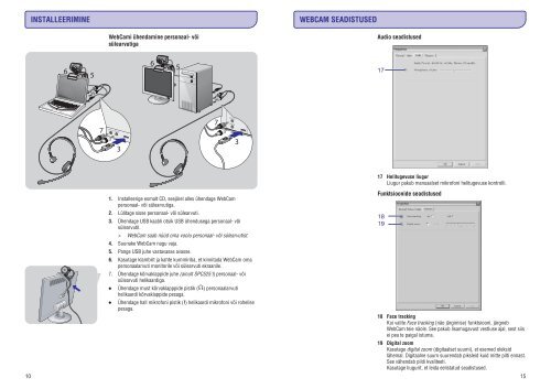Philips Webcam - Istruzioni per l'uso - EST