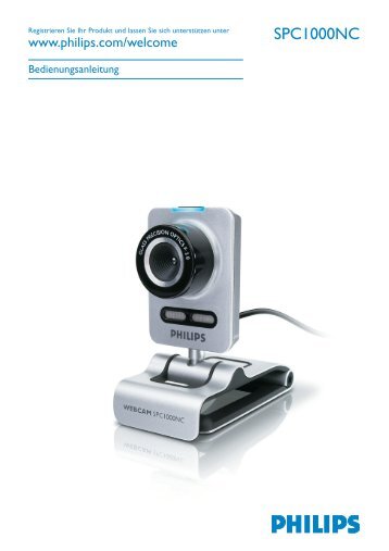 Philips Webcam - Istruzioni per l'uso - DEU