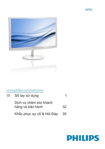 Philips Monitor LCD con retr. LED - Istruzioni per l'uso - VIE