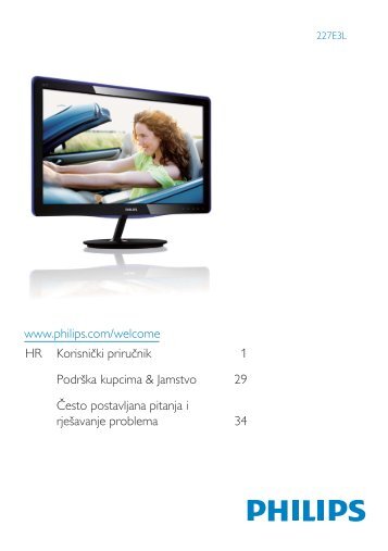 Philips Monitor LED - Istruzioni per l'uso - HRV