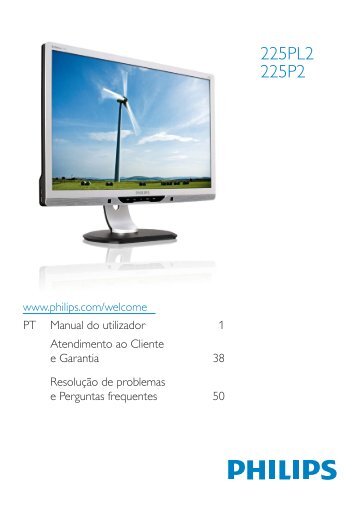 Philips Brilliance Monitor LCD con PowerSensor - Istruzioni per l'uso - POR