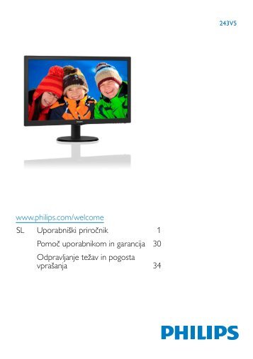 Philips Monitor LCD con SmartControl Lite - Istruzioni per l'uso - SLV