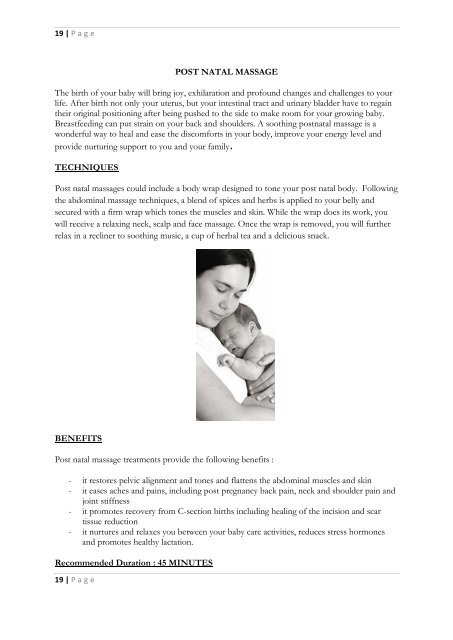spa massage brochure final edited by laila