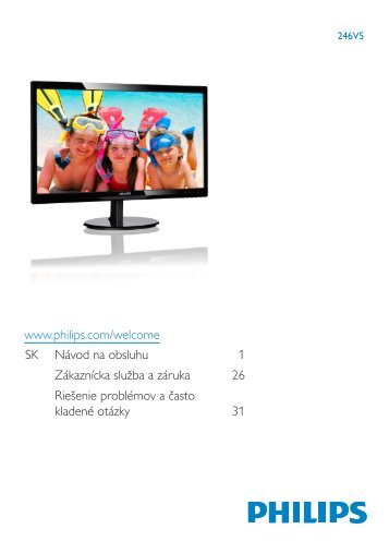 Philips Monitor LCD con SmartControl Lite - Istruzioni per l'uso - SLK